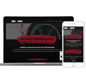 Autohaus Website, Autovermietung, Tuning Website